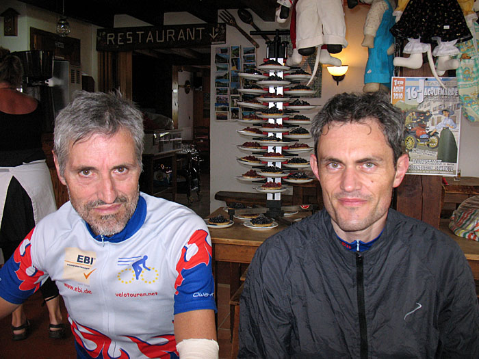 ... sind die Anstrengungen deutlich in den Gesichtern zu sehen