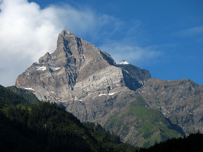 Der Dent du Midi bei St. Maurice