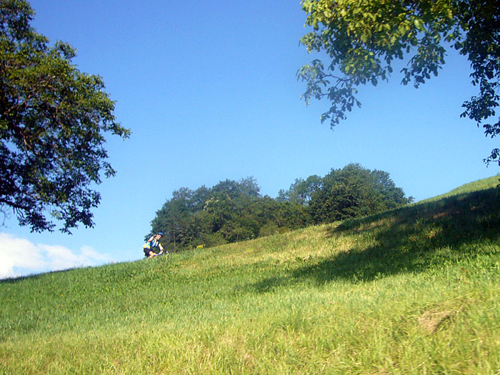 Sepp ist schon eine Kehre weiter