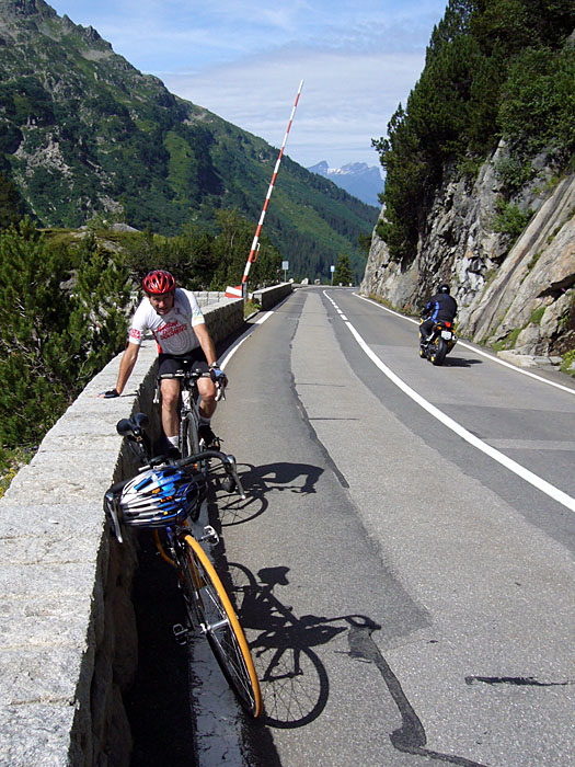 Kurze Verschnauf-/Fotopause