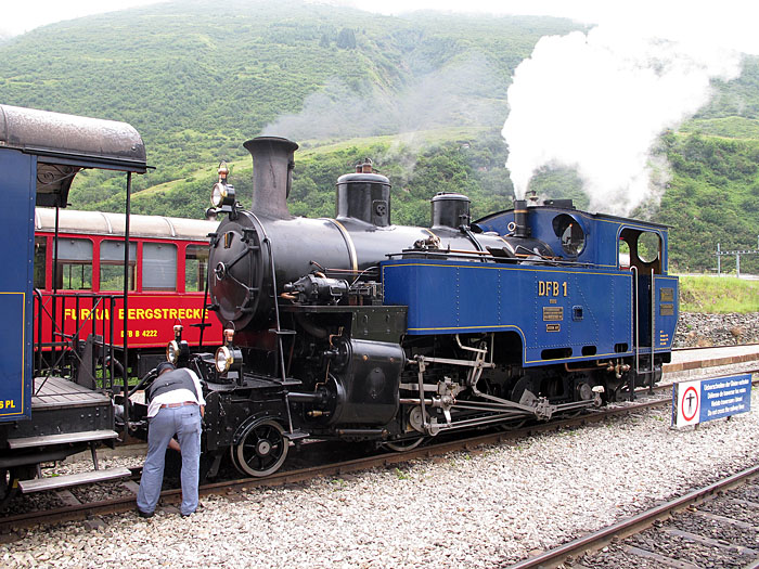 Die Wagen werden angehängt ...