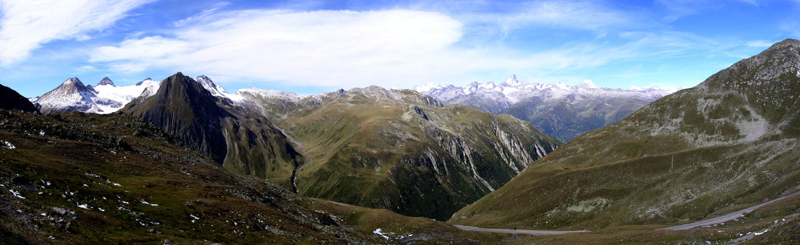 So sieht es auf dem Grimsel aus, wenn es mal nicht regnet