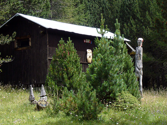 Skulpturen in der Landschaft