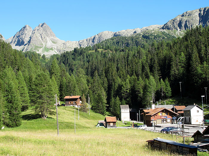 Der Bahnhof von Preda