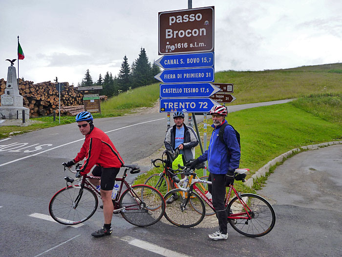Am Passo Brocon