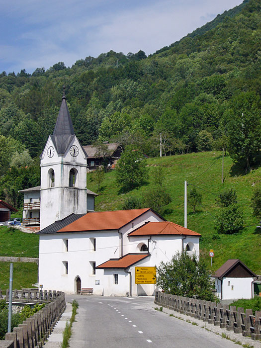 Kirche am Dorfrand