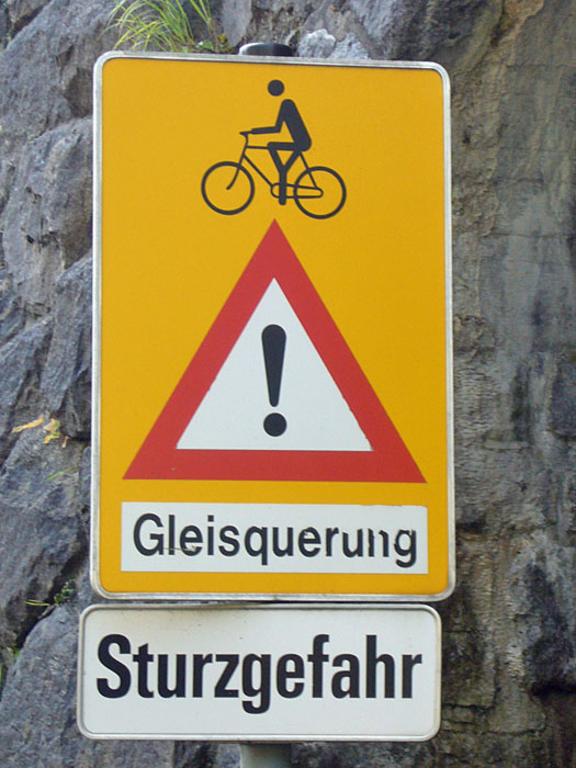 Gefährliche Strecke ...