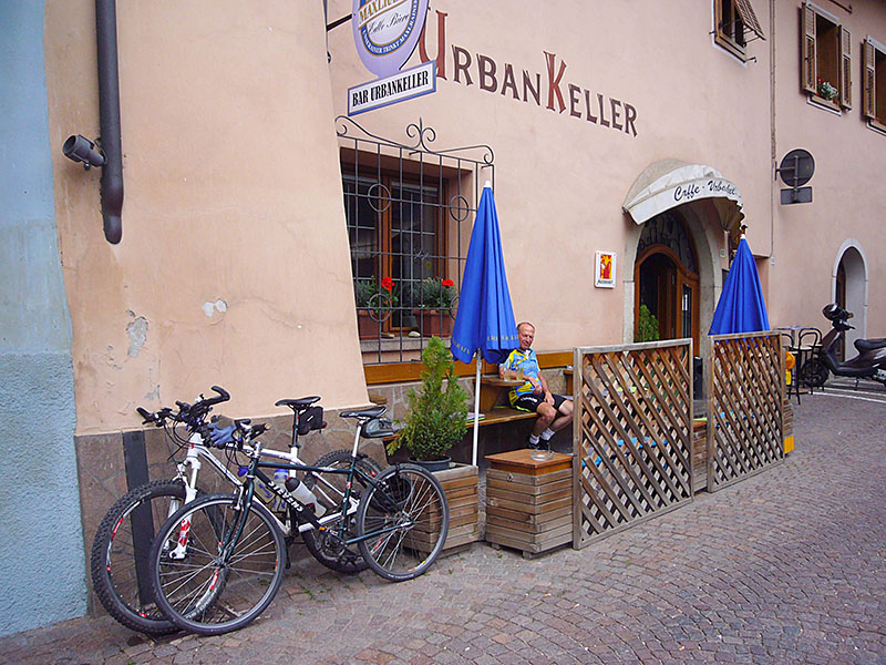 Brotzeit in Tramin
