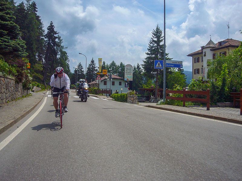 Abfahrt nach Fondo