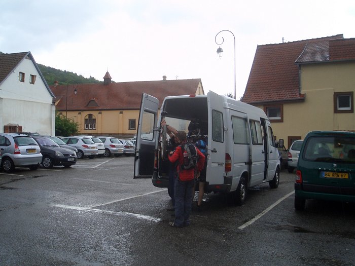 Ankunft in Mutzig