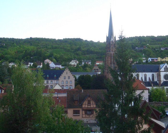 Blick auf Mutzig
