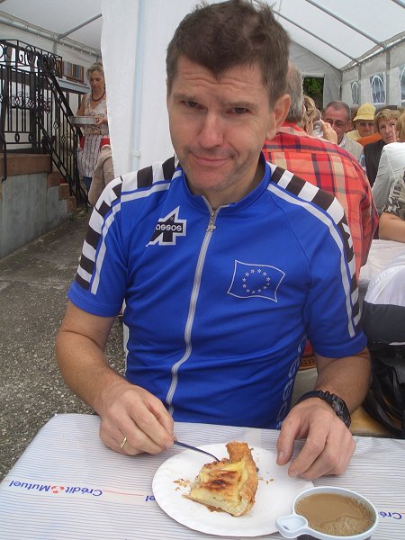 Nach dem Bier passt der Kuchen ganz gut ;-)
