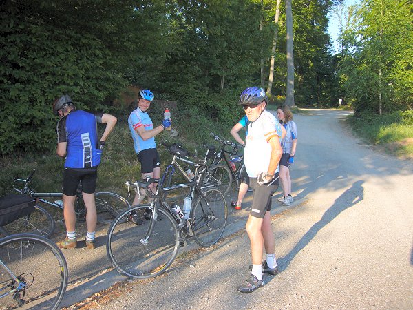 Pause bei Spessart 