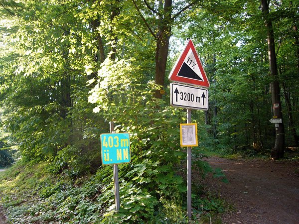 Es war ein steiler Anstieg