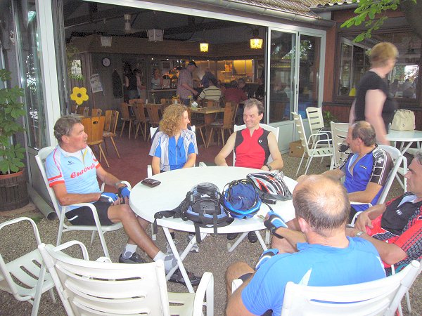 Im Biergarten in Malsch
