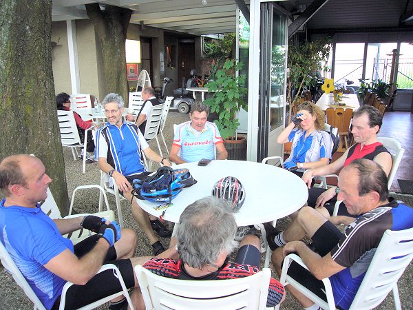 Im Biergarten in Malsch