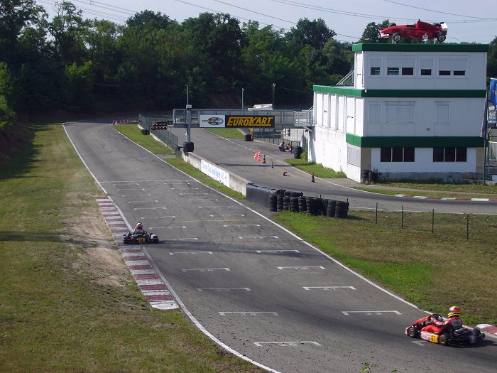 Training auf der Kartbahn Liedolsheim