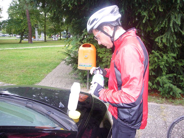 Thorsten beim Doping ;-)