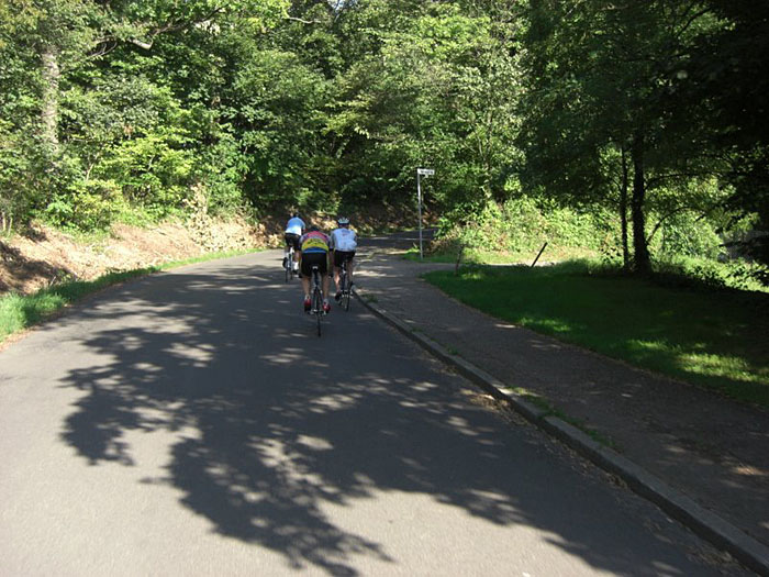 Und weiter bergauf