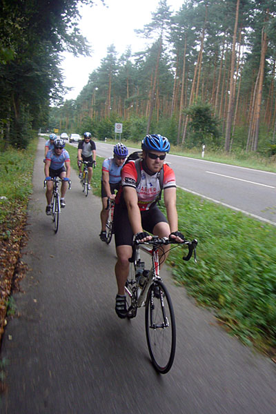 Sport- und Touristengruppe gemeinsam unterwegs