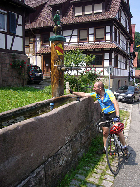 Wasser fassen in Reichental