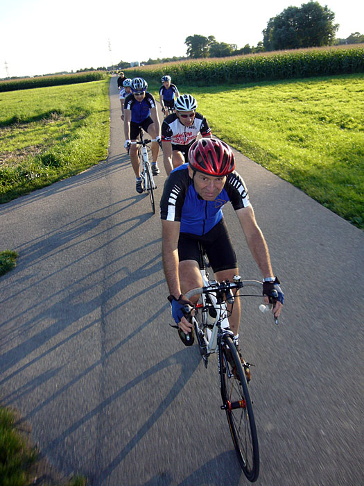 Rückweg zum KIT