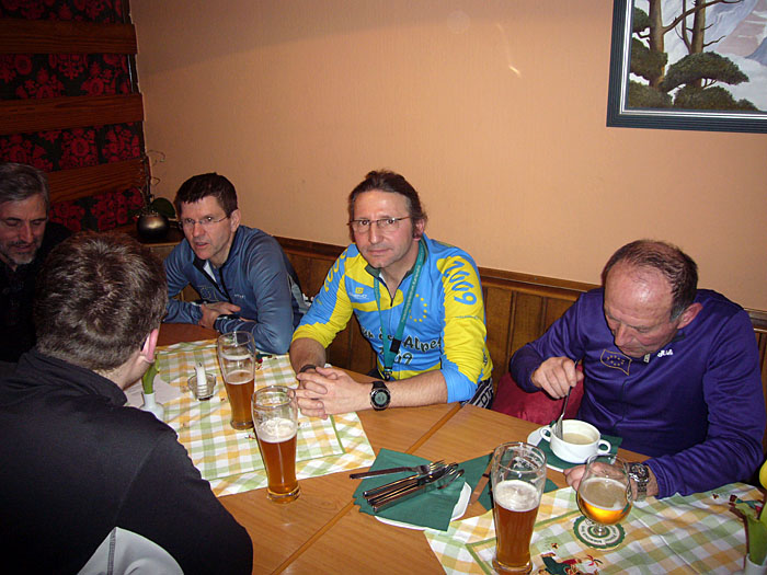 Abschluss im Café Griesinger