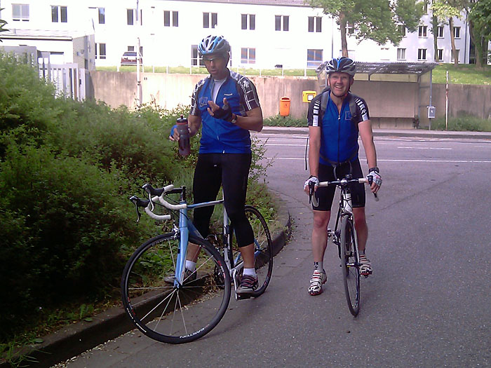 Freihand-Klaus und Joachim an der Eichelberg Kaserne