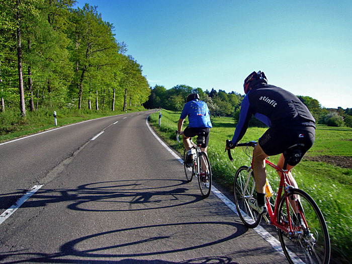 Auf der Steigung nach Schwann