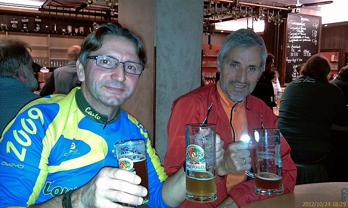 Eurovelo Abschlussfahrt ins Vogelbräu