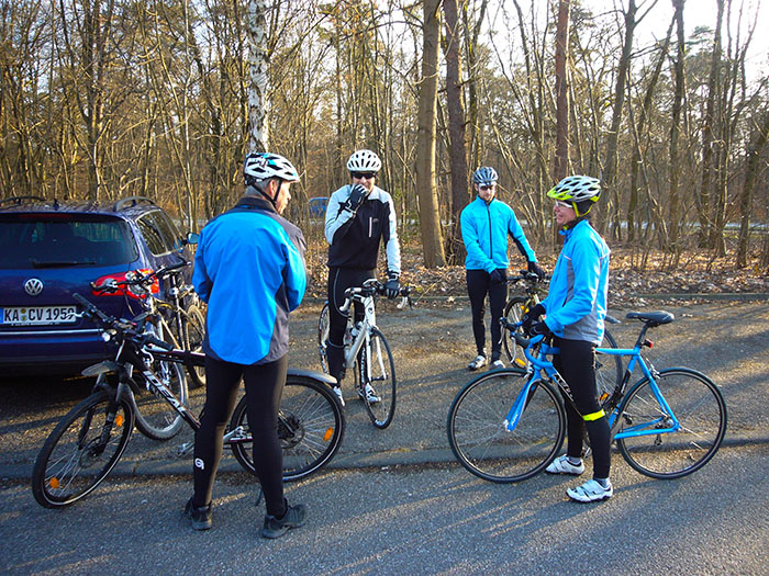 Treffpunkt zum zweiten Start der Saison