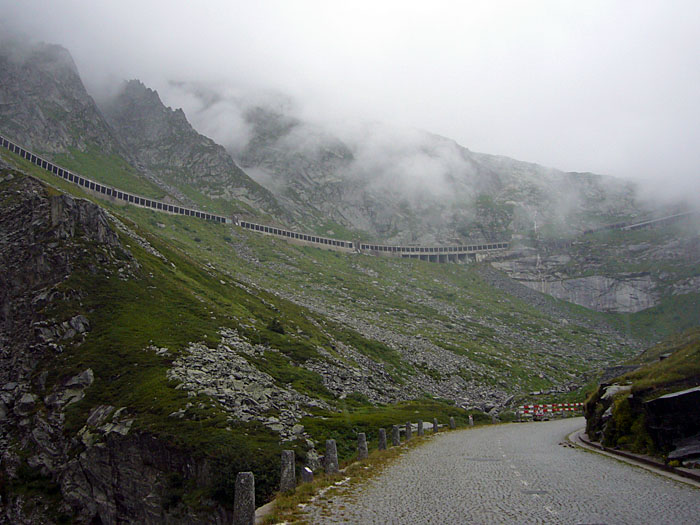 Abfahrt ins Tal