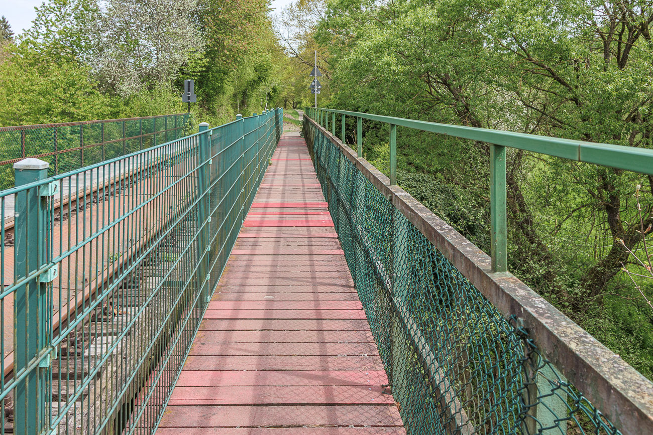 Engstelle auf der Br&uuml;cke