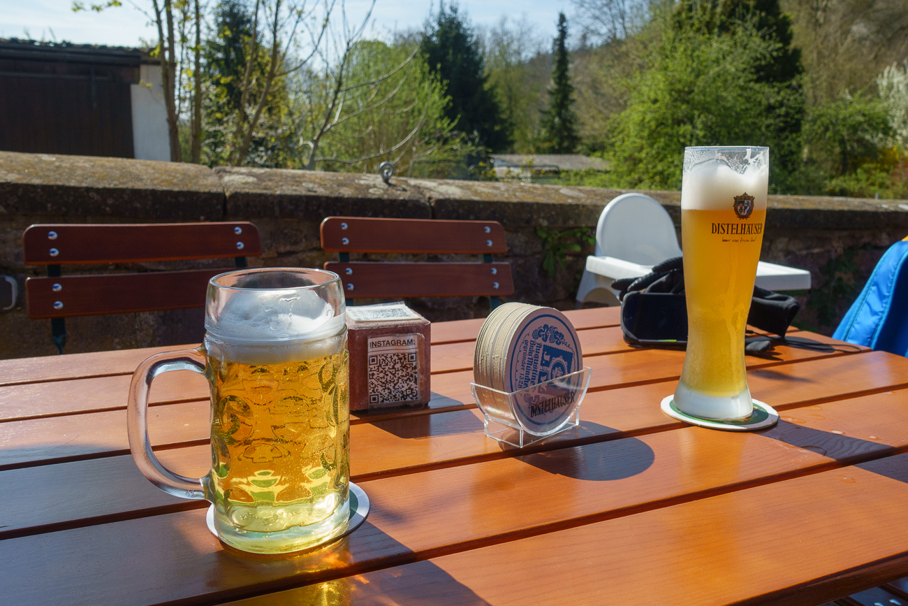 Die Biergartenzeit hat endlich begonnen ;-)