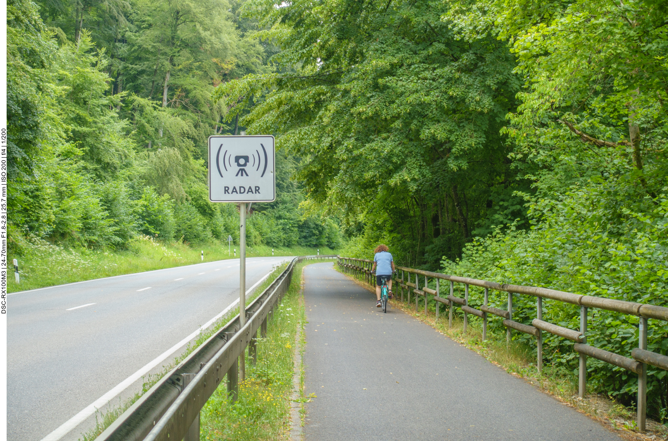 Jetzt aber langsam fahren ;-) 