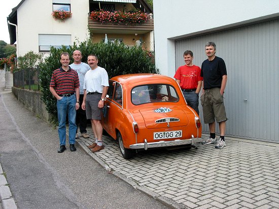 Das Auto entspricht unserem Alter ;-)