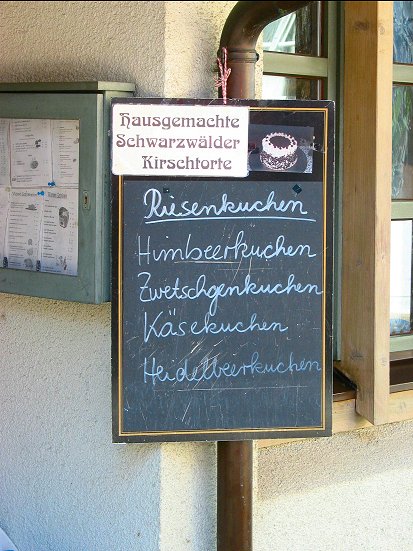 Hier wartete Ernst auf uns, doch wir sind einen anderen Weg gefahren