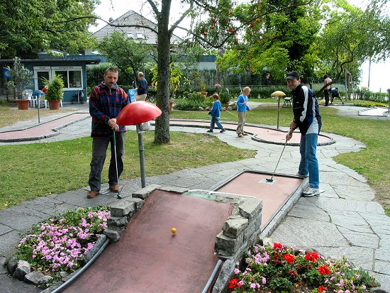 Auch am Pausentag sind wir sportlich ;-)