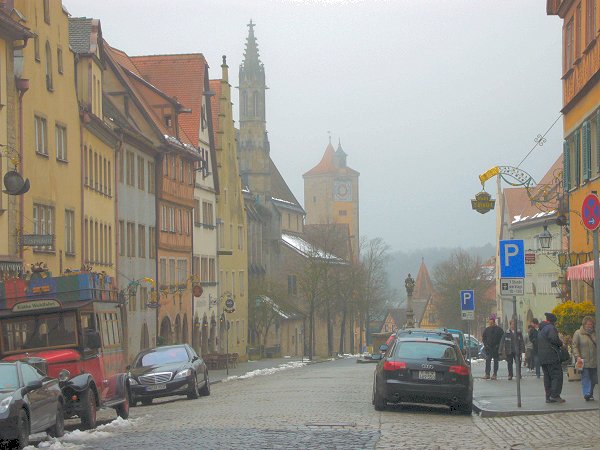 Dunstige Straßen