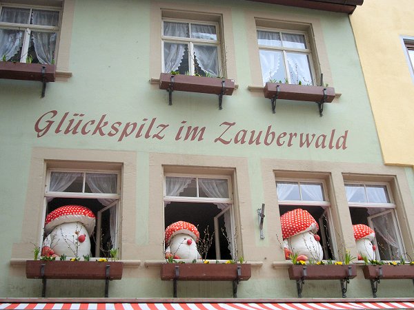 Lustige Pilze