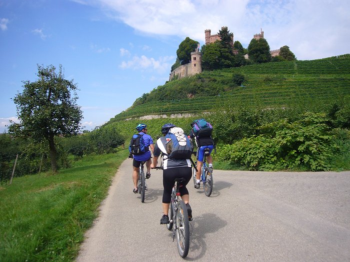 Vorbei an Burg Ortenberg