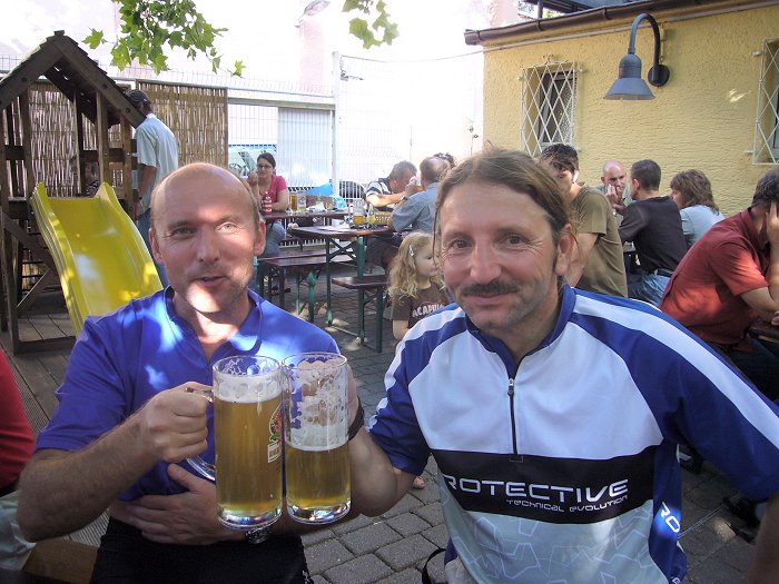 Ein Prost, auf die gelungene Tour