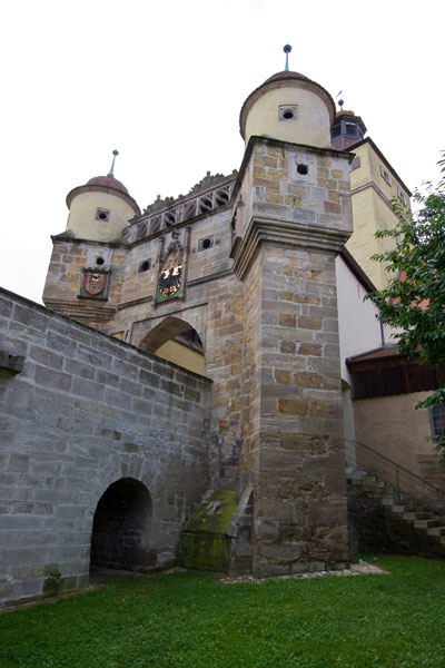 Das Ellinger Tor ist eines der schönsten deutschen Stadttore