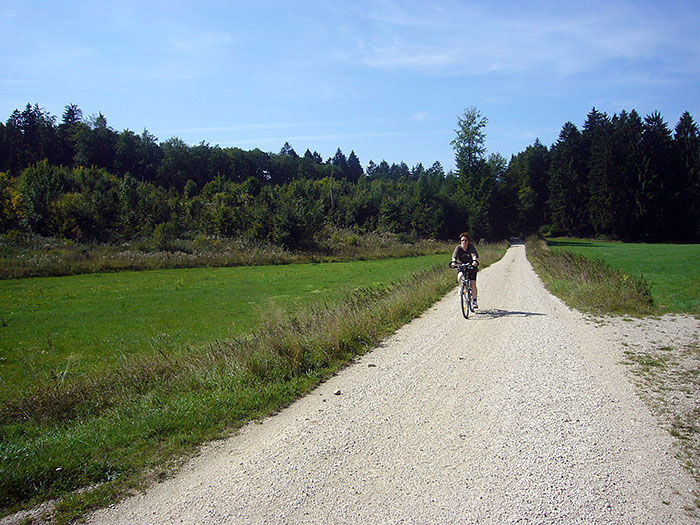 Schönes Streckchen auf dem Weg nach Oberheumödern