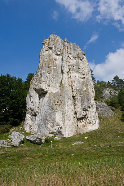 Schöner Kletterfelsen