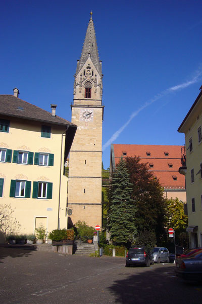 Ankunft in Tramin