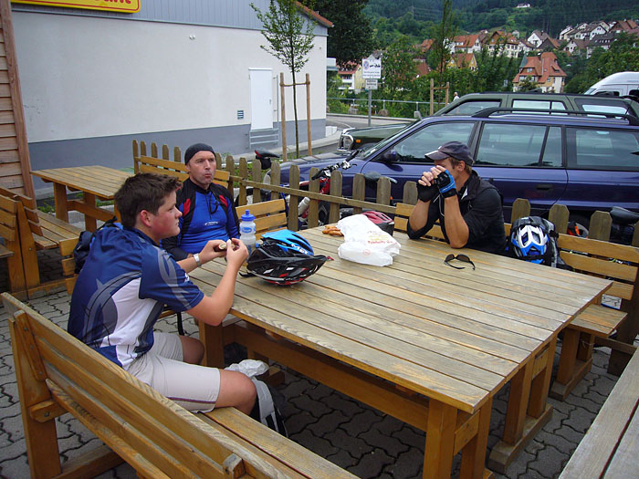 Erste Rast in Forbach