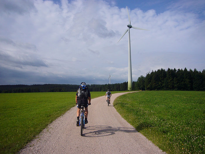 Auf dem Windkapf