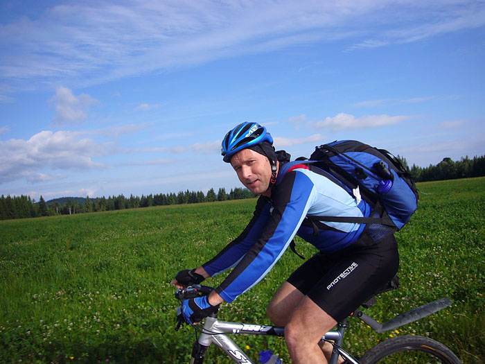 Reinhard mit Ohrenwärmer