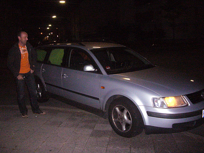 Abfahrt um 03:00 Uhr morgens in Durlach